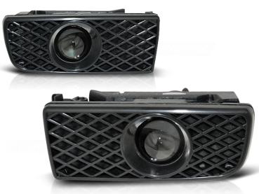 Nebelscheinwerfer mit Projektorlinse für BMW 3er E36 90-99 schwarz